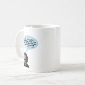 maria montessori quote koffiemok (Voorkant links)