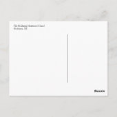 Maria Montessori Quote No. 2 Post Card Briefkaart (Achterkant)