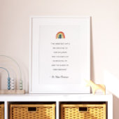 Maria Montessori Quote Poster