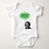 Maria Montessori Quote Romper (Voorkant)