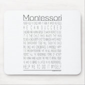 Maria Montessori Quotes Muismat (Voorkant)