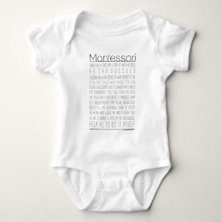 Maria Montessori Quotes Romper