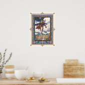 Maria Morenva van Boris Zvorykin Poster (Keuken)