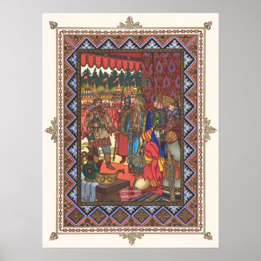 Maria Morenva van Boris Zvorykin Poster (Voorkant)