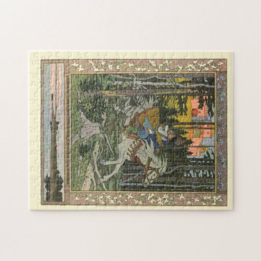 Maria Morevna door Ivan Bilibin Legpuzzel (Horizontaal)