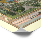 Maria Morevna door Ivan Bilibin Poster (Hoek)