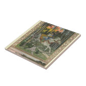 Maria Morevna door Ivan Bilibin Tegeltje (Zijkant)