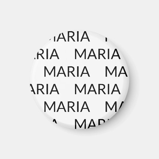 MARIA naam Magnet (Voorkant)
