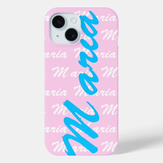 Maria naam ontwerp patroon Case-Mate iPhone case (Achterkant)