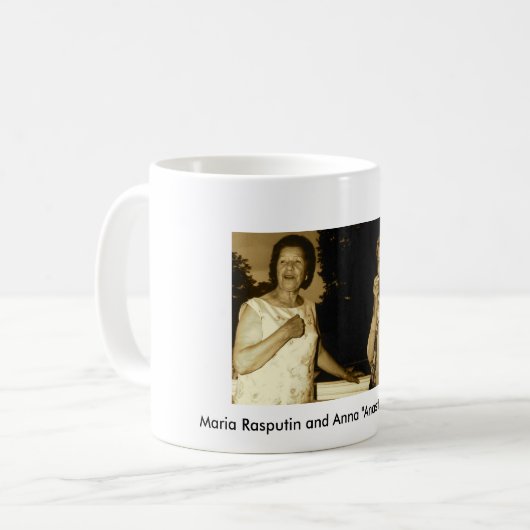 Maria Rasputin en Anna Anderson Koffiemok (Voorkant links)