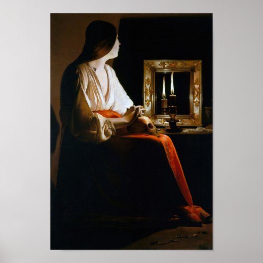 Maria Repenting, La Tour Poster (Voorkant)