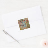  Maria rijm Vierkante Sticker (Envelop)