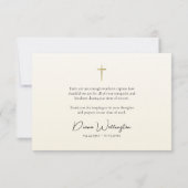 Maria Rooms-Katholieke begrafenis Bedankkaart (Achterkant)