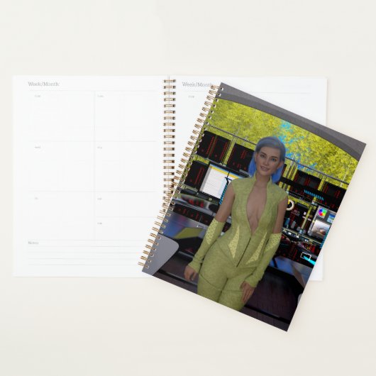 Maria Rossi en Scarlett Chevalier Planner (Display)