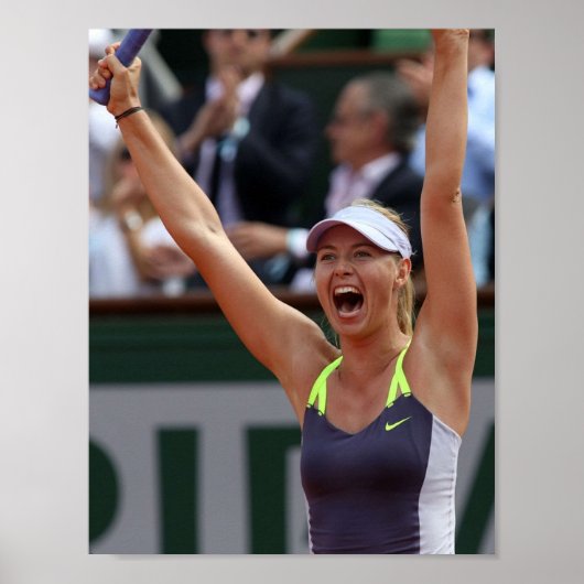 Maria Sharapova Poster (Voorkant)