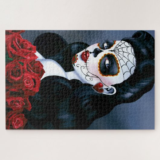 Maria Sugar Skull Legpuzzel (Horizontaal)