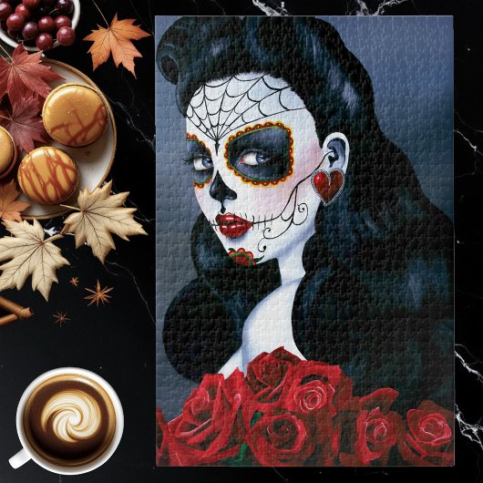 Maria Sugar Skull Legpuzzel