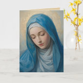 Maria-sympathie Kaart (Gele Bloem)