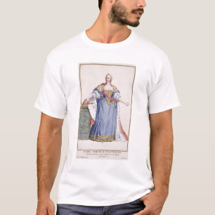 Maria Theresa (1717-80) Empress of Austria, uit T-shirt