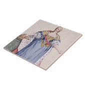 Maria Theresa (1717-80) Empress of Austria, uit Tegeltje (Zijkant)