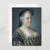 Maria Theresa, Empress of Austria, 1762 Briefkaart (Voorkant / Achterkant)