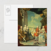 Maria Theresa en haar Husband Briefkaart (Voorkant / Achterkant)
