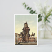 Maria Theresa Monument, Wenen, Oostenrijks-Hongaar Briefkaart (Staand voorkant)