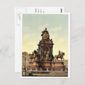 Maria Theresa Monument, Wenen, Oostenrijks-Hongaar Briefkaart (Voorkant / Achterkant)