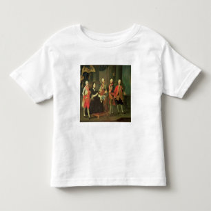 Maria Theresa van Oostenrijk met vier van haar Kinder Shirts