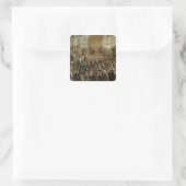 Maria Theresa Vierkante Sticker (Tas)