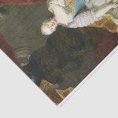 Maria Theresia mit Joseph van Martin van Meytens Tissuepapier (Detail)