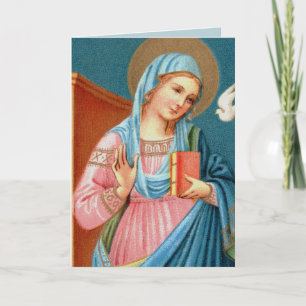 Maria, uit F. Lippi's Ontvangenis (Detail; M 038) Kaart