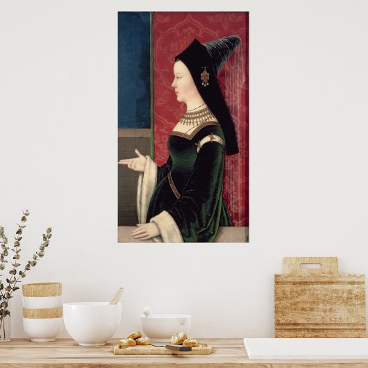 Maria van Burgundy Poster (Keuken)