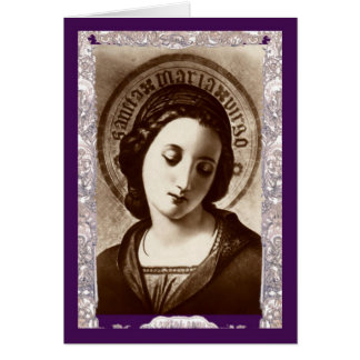Maria Virgo Frameable Art Card