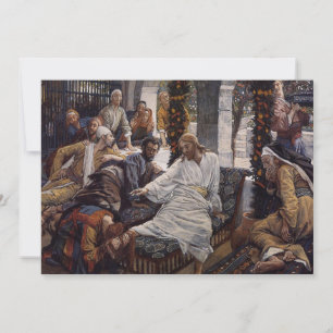 Maria wast de voeten van Jezus Kaart