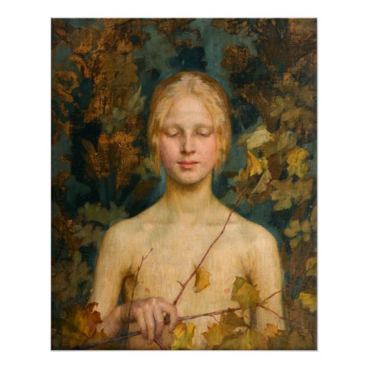 Maria Wiik Innocentia CC0615 Finse kunst Perfect Poster (Voorkant)