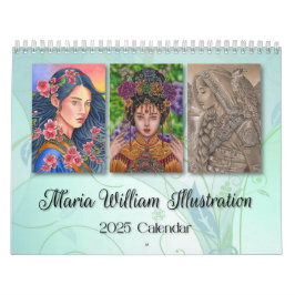 Maria William Illustratie 2025 kalender