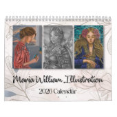 Maria William Illustration 2026 calendar Kalender (Hoes)