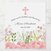 Maria Wine Fles Label Wijn Etiket (Enkel label)