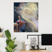 Maria wordt bezocht door de engel poster (Thuiskantoor)