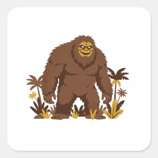 Mariaban Vierkante Sticker (Voorkant)