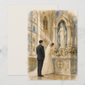 Mariabruidschrijn Katholieke Dame van Genade (Voorkant / Achterkant)