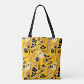 Mariachi Band Colorful Tote Bag (Achterkant)