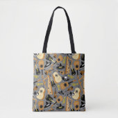 Mariachi Band Colorful Tote Bag (Voorkant)