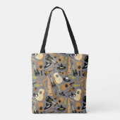 Mariachi Band Colorful Tote Bag (Achterkant)