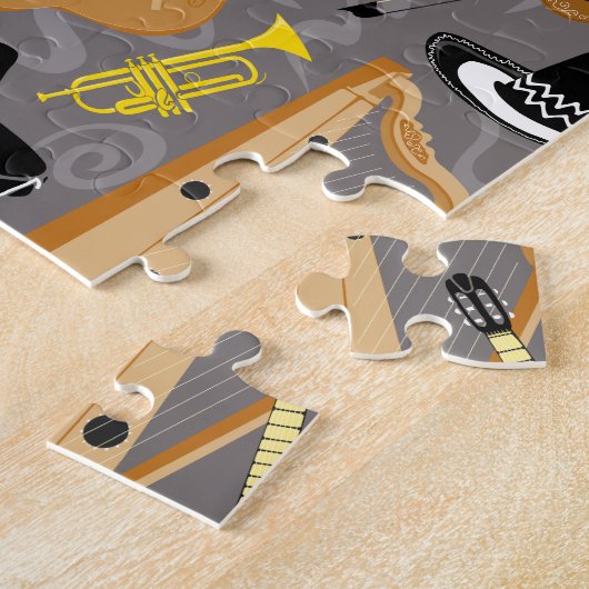 Mariachi Band Fun Legpuzzel (Zijkant)