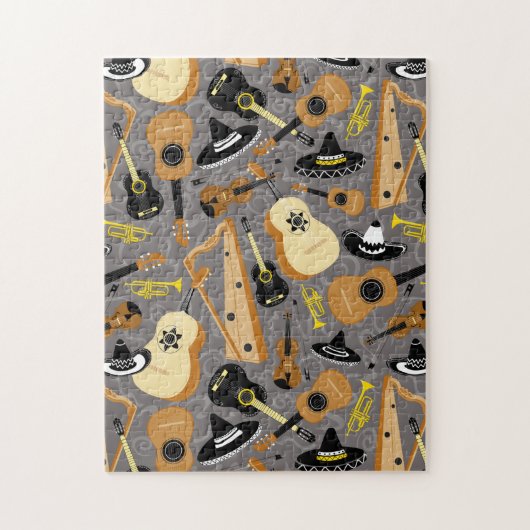Mariachi Band Fun Legpuzzel (Verticaal)