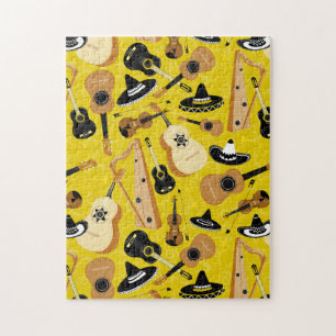 Mariachi Band Instruments Legpuzzel