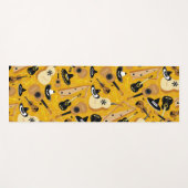 Mariachi Band Musical Instrument Pattern Yogamat (Voorkant (horizontaal))