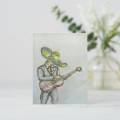 Mariachi Briefkaart (Staand voorkant)